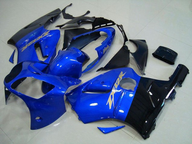 2000-2001 Blue Black Kawasaki Ninja ZX12R Motorcycle Fairings Canada