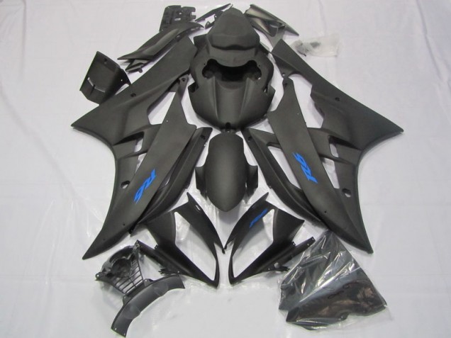 2006-2007 Black Blue Decal Yamaha YZF R6 Motorcycle Fairings Canada