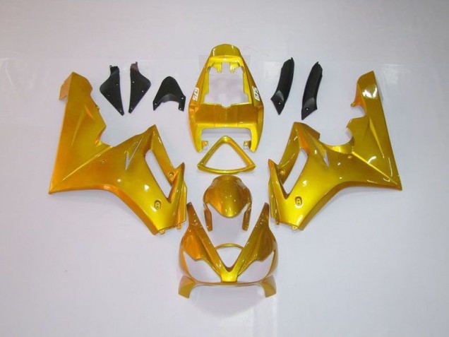 2006-2008 Gold Triumph Daytona 675 Triple Motorcycle Fairings Canada