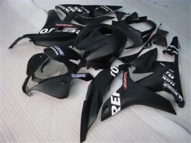 2007-2008 Black Honda CBR600RR Motorcycle Fairings Canada