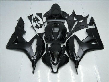 2007-2008 Black Honda CBR600RR Plastics Motorcycle Fairings Canada