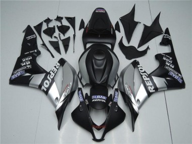 2007-2008 Silver Black Honda CBR600RR Motorcycle Fairings Canada