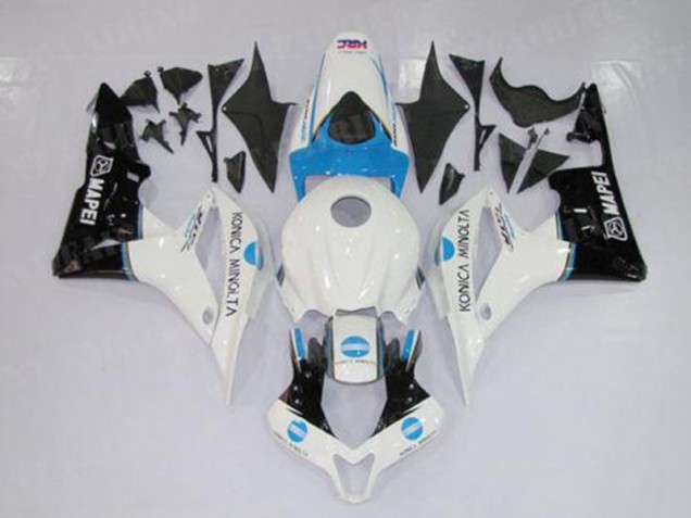 2007-2008 White Blue Black Honda CBR600RR Motorcycle Fairings Canada