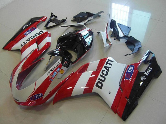 2007-2012 Generali Ducati 848 1098 1198 Fairing Kit Canada