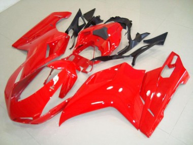 2007-2012 Red Ducati 848 1098 1198 Motorcycle Fairings Canada