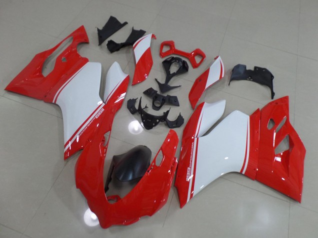 2011-2014 Red White Ducati 1199 Motorcycle Fairings Canada