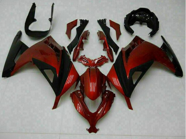 2013-2016 Red Kawasaki Ninja EX300 Motorcycle Fairings Canada