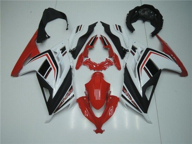 2013-2016 Red White Black Kawasaki Ninja EX300 Motorcycle Fairings Canada